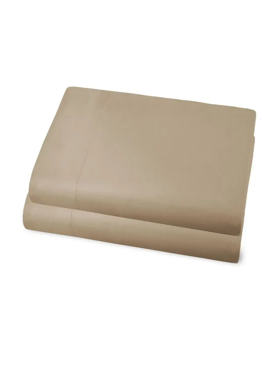 Комплект простыней 2 шт. без резинки King Southshore Fine Linens — изображение 1 из 5, тауп