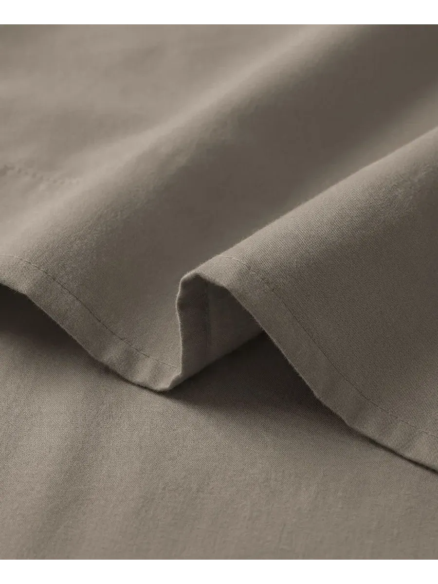 Комплект простыней 2 шт., King, мягкая ткань Southshore Fine Linens — изображение 4 из 5, тауп