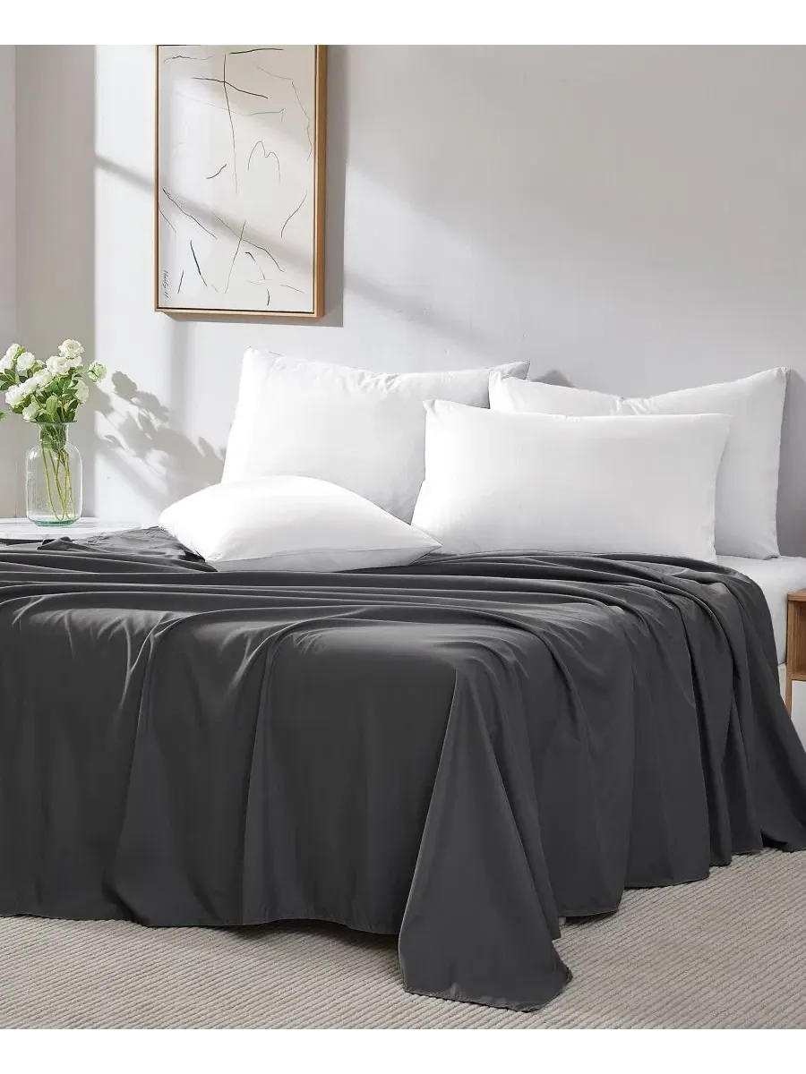 Комплект простыней 2 шт. King, 284 x 259 см, мягкая полиэстеровая ткань Southshore Fine Linens — изображение 3 из 5