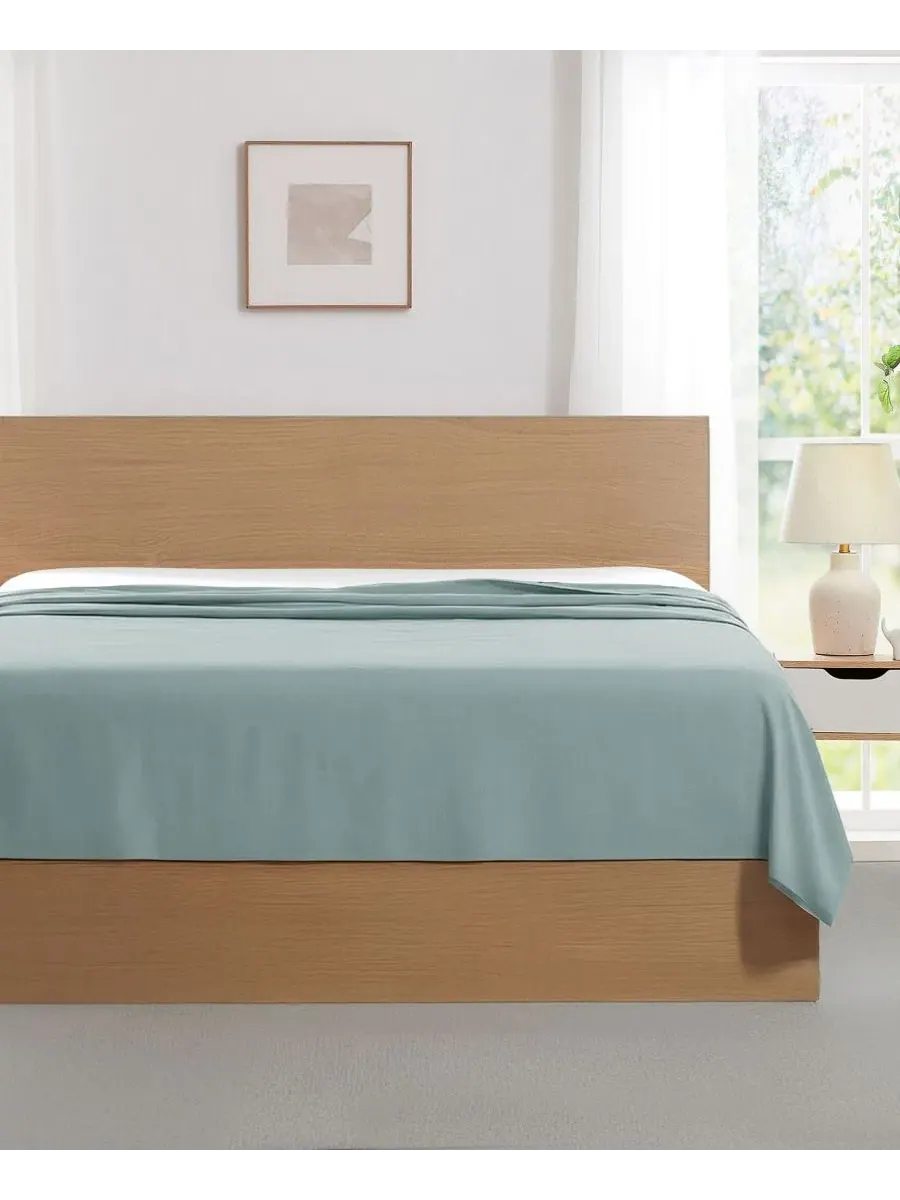 Комплект простыней 2 шт. King, бренд Southshore Fine Linens — изображение 2 из 5, синий