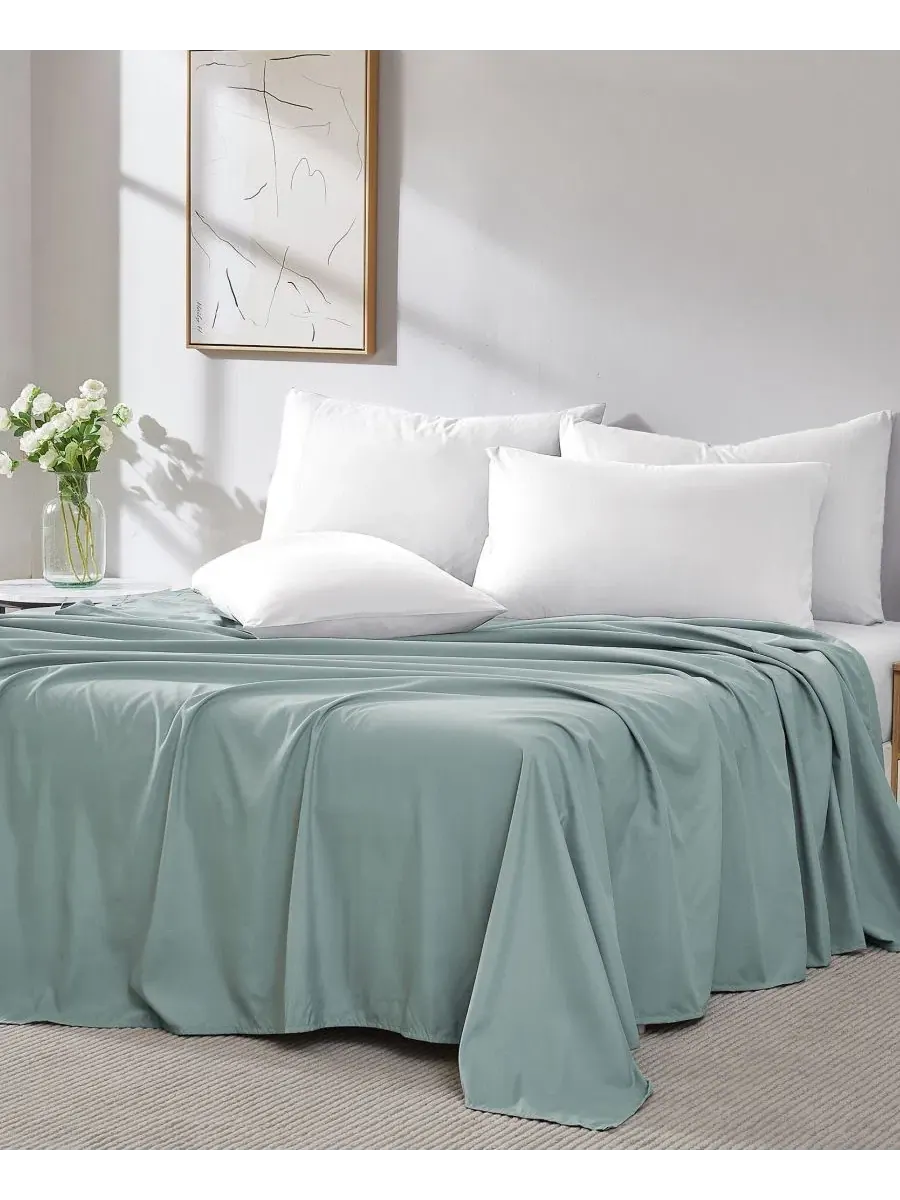 Комплект простыней 2 шт. King, бренд Southshore Fine Linens — изображение 3 из 5, синий