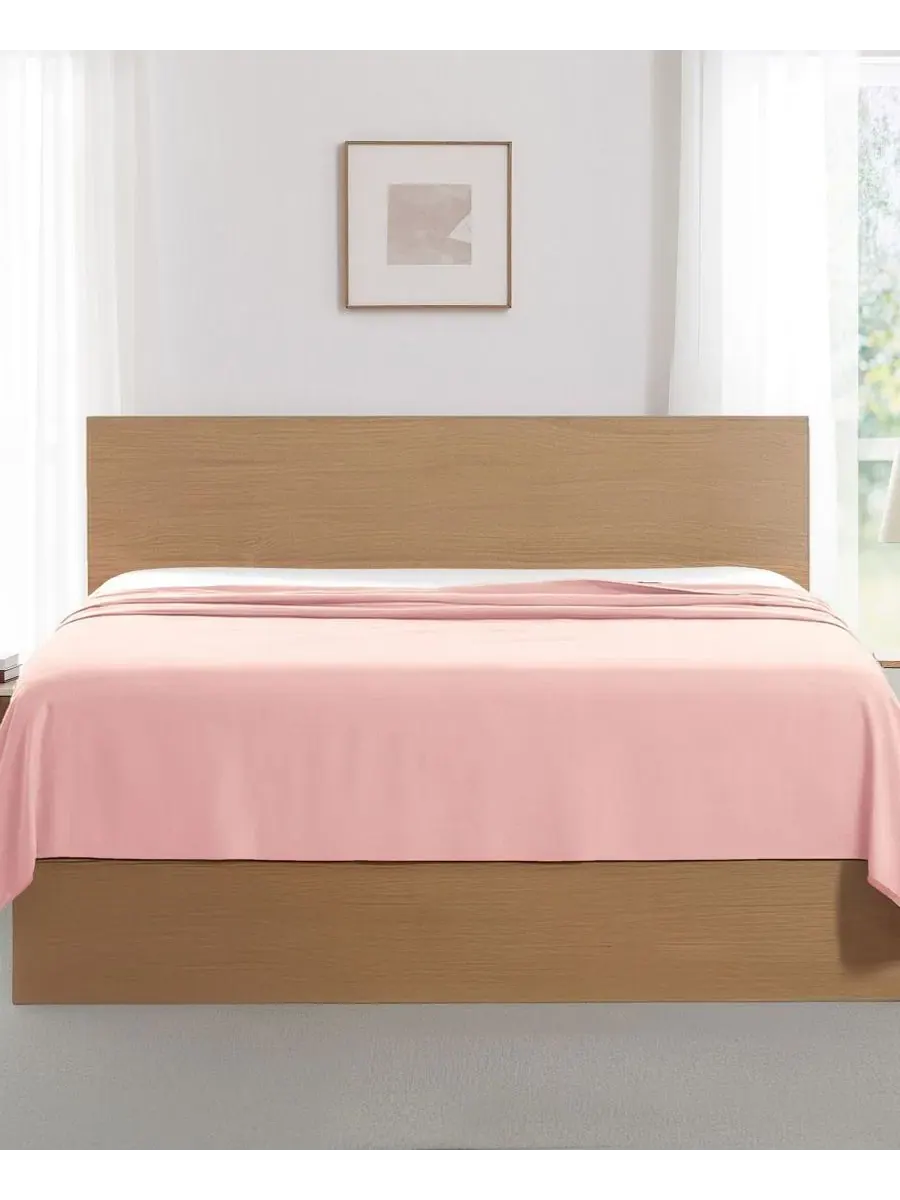 Комплект простыней 2 шт. Vilano King Southshore Fine Linens — изображение 2 из 5, розовый