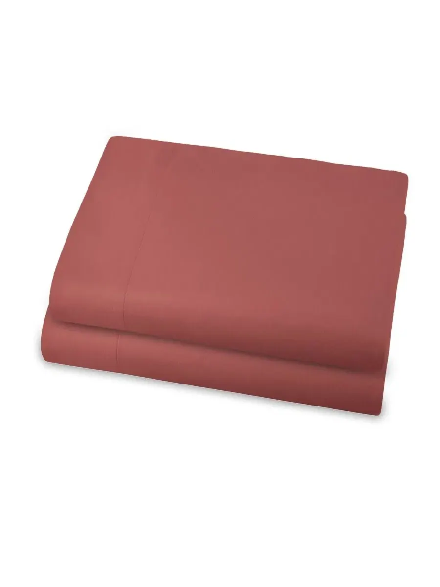 Комплект простыней из 2 шт., King, мягкая ткань Southshore Fine Linens — изображение 1 из 5, красный