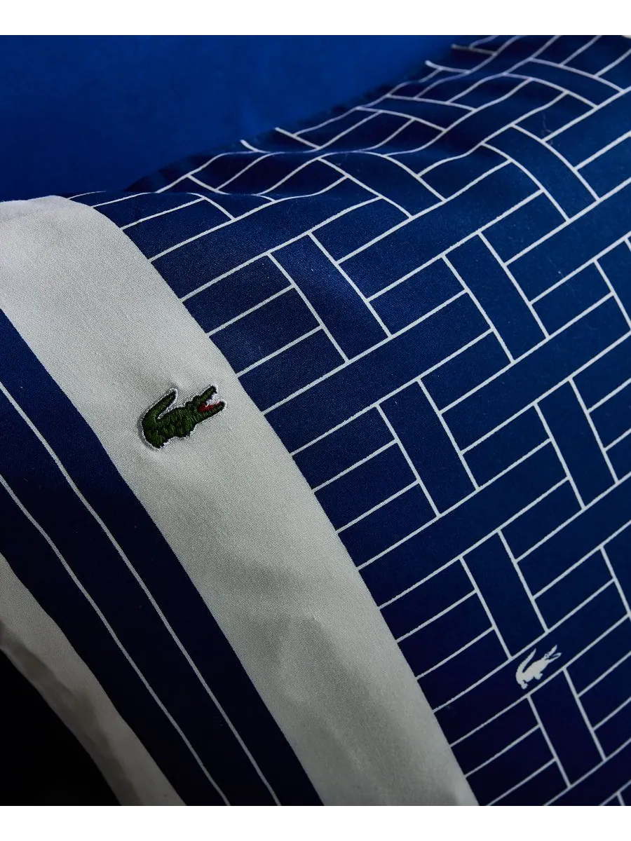 Комплект постельного белья Heritage Geo Cotton из 3 предметов, размер Full/Queen Lacoste Home — изображение 7 из 7
