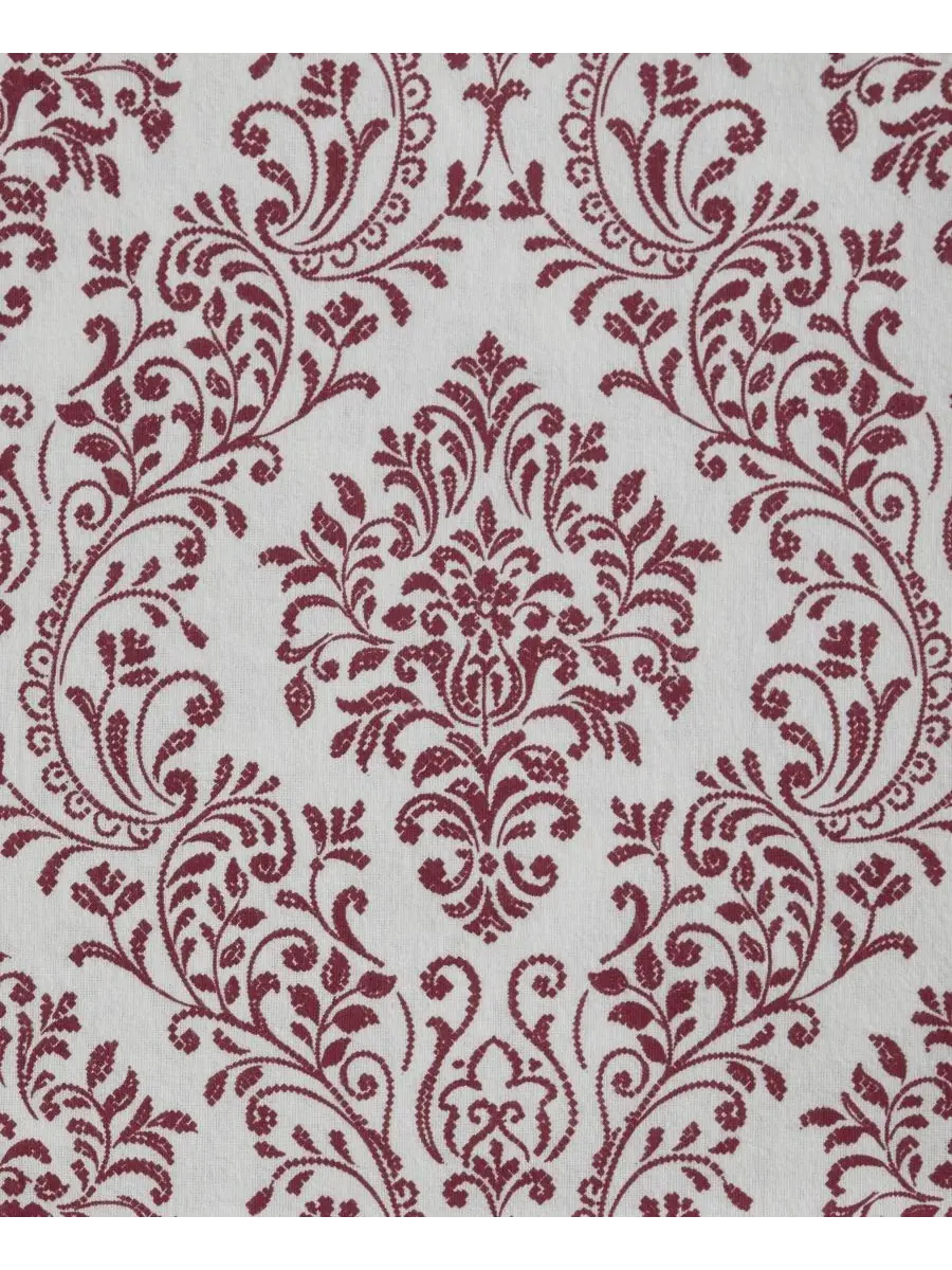 Комплект постельного белья Tahari Home Damask из 100% хлопковой фланели, 4 предмета, размер Queen — изображение 5 из 6