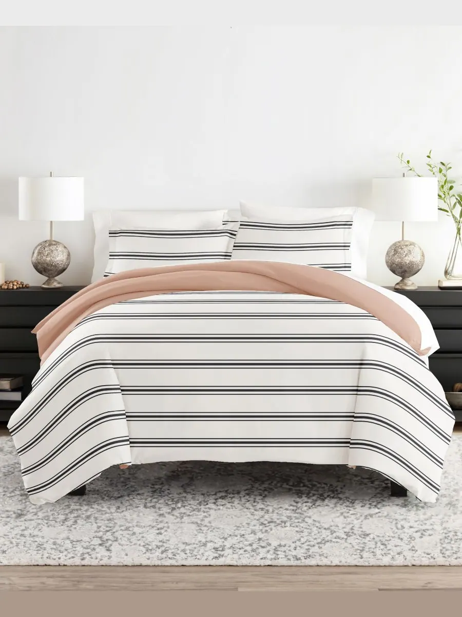 Комплект постельного белья Ultra Soft, двусторонний, 3 предмета, размер King/California King Ienjoy — изображение 1 из 10