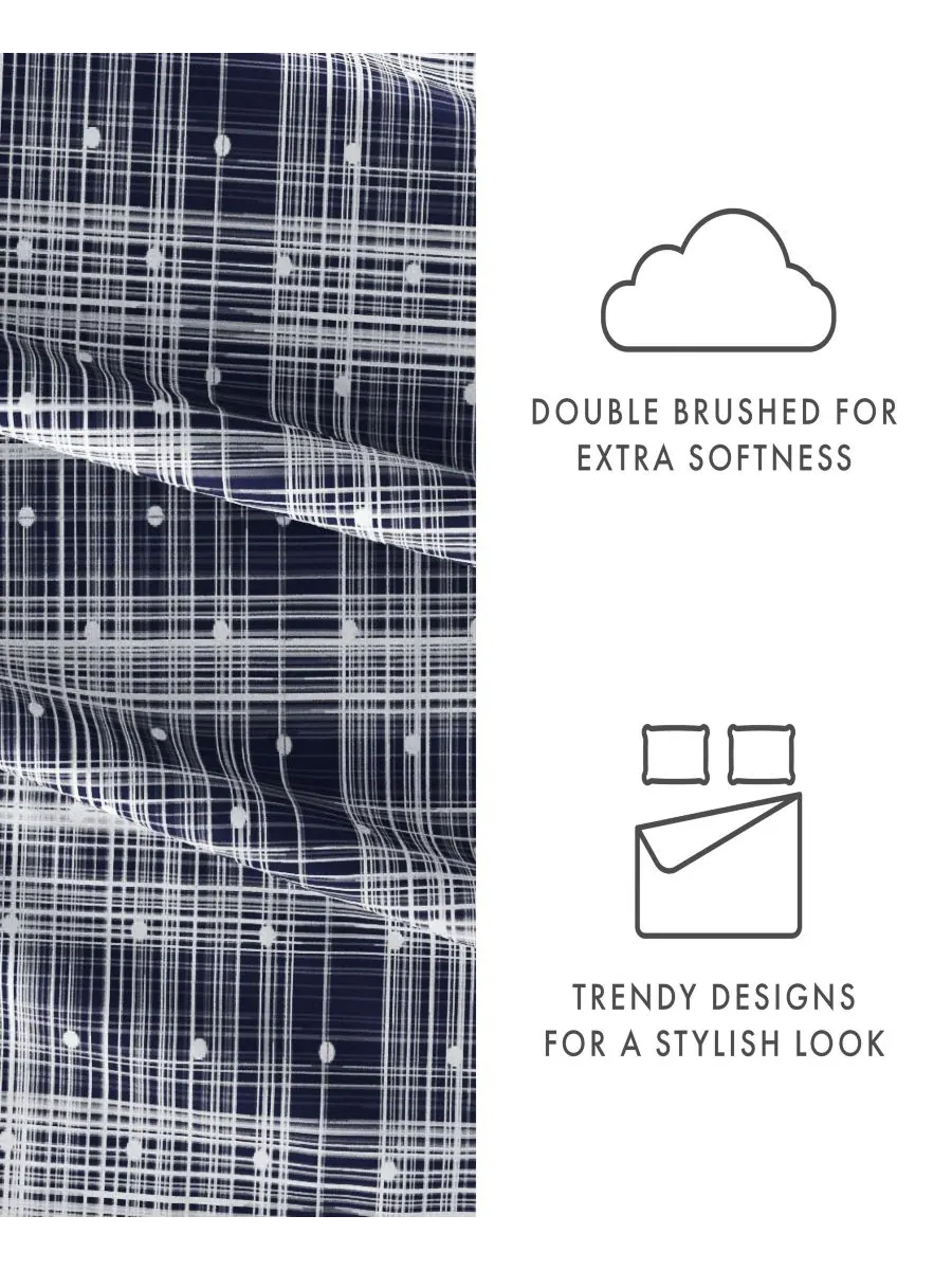 Комплект постельного белья Timeless Classics Premium Ultra Soft Pattern из 4 предметов, размер — изображение 3 из 9