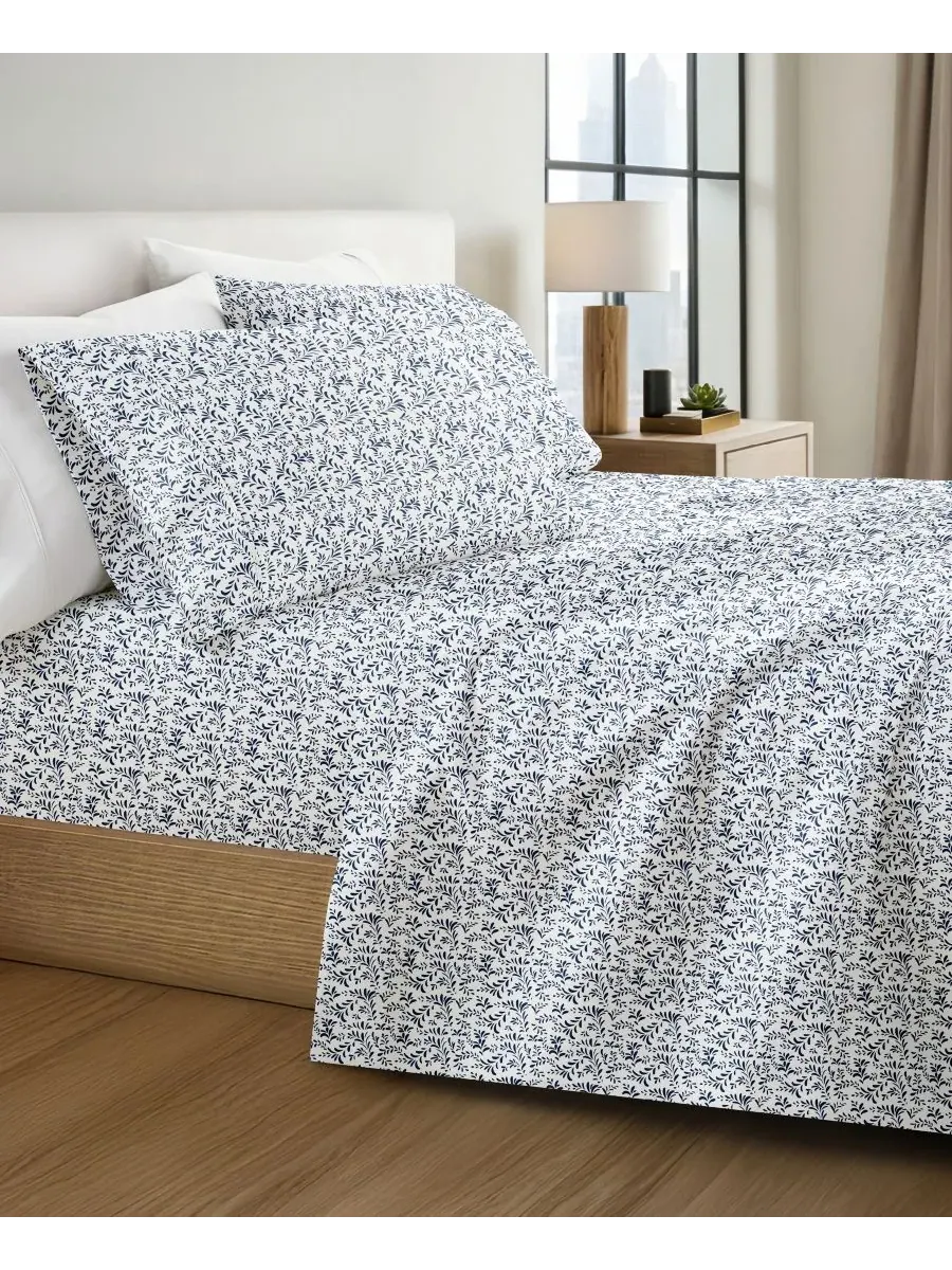 Комплект постельного белья Farmhouse Chic Premium Ultra Soft Pattern из 4 предметов, размер — изображение 2 из 10