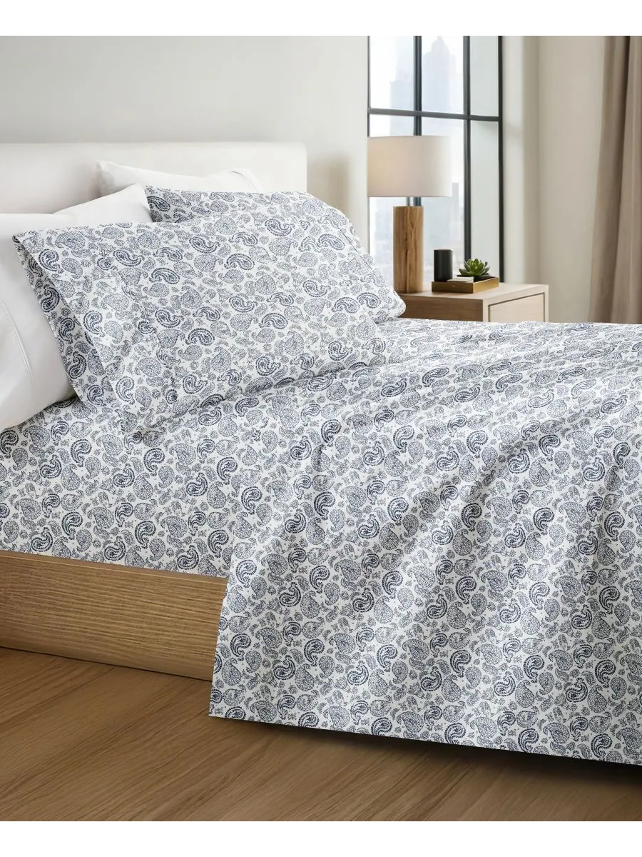 Комплект постельного белья Farmhouse Chic Premium Ultra Soft Pattern из 4 предметов, размер — изображение 2 из 10