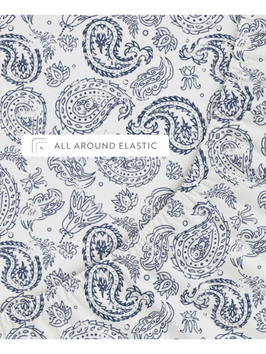 Комплект постельного белья Farmhouse Chic Premium Ultra Soft Pattern из 4 предметов, размер — изображение 9 из 10