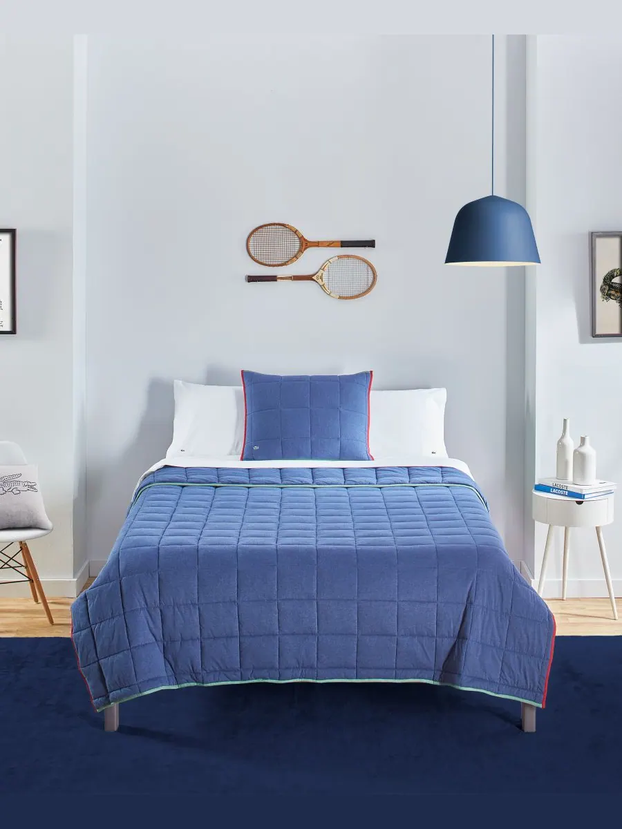Комплект постельного белья Westover из 2 предметов, размер Twin Lacoste Home — синий