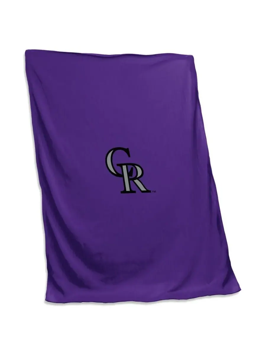 Плед-толстовка Colorado Rockies размером 137 x 213 см Logo Brands — мульти