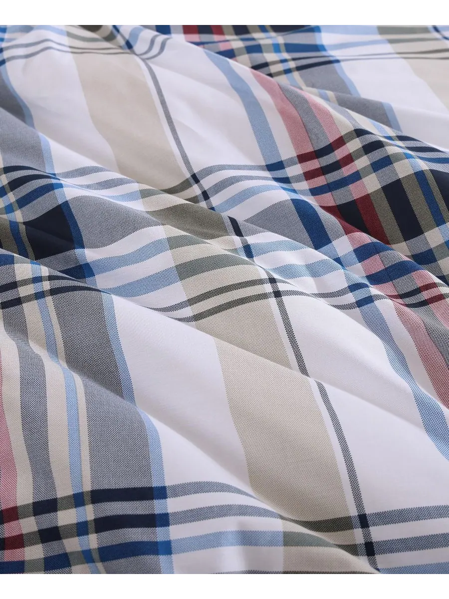 Комплект постельного белья Waterbury из хлопка в клетку, 2 предмета, размер Twin Tommy Hilfiger — изображение 6 из 8, красный