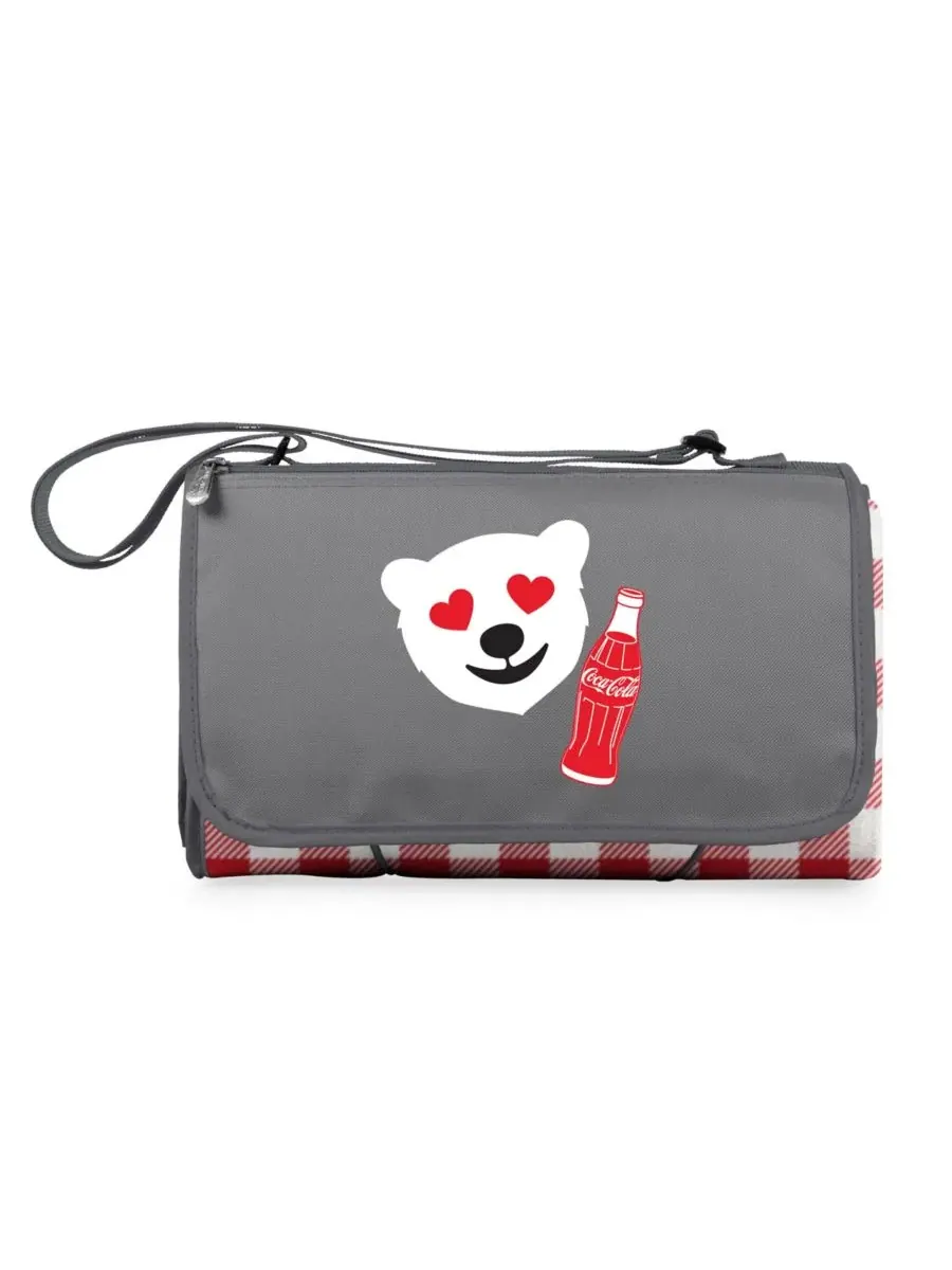 Сумка-плед с эмодзи Coca-Cola от Picnic Time Oniva — красный