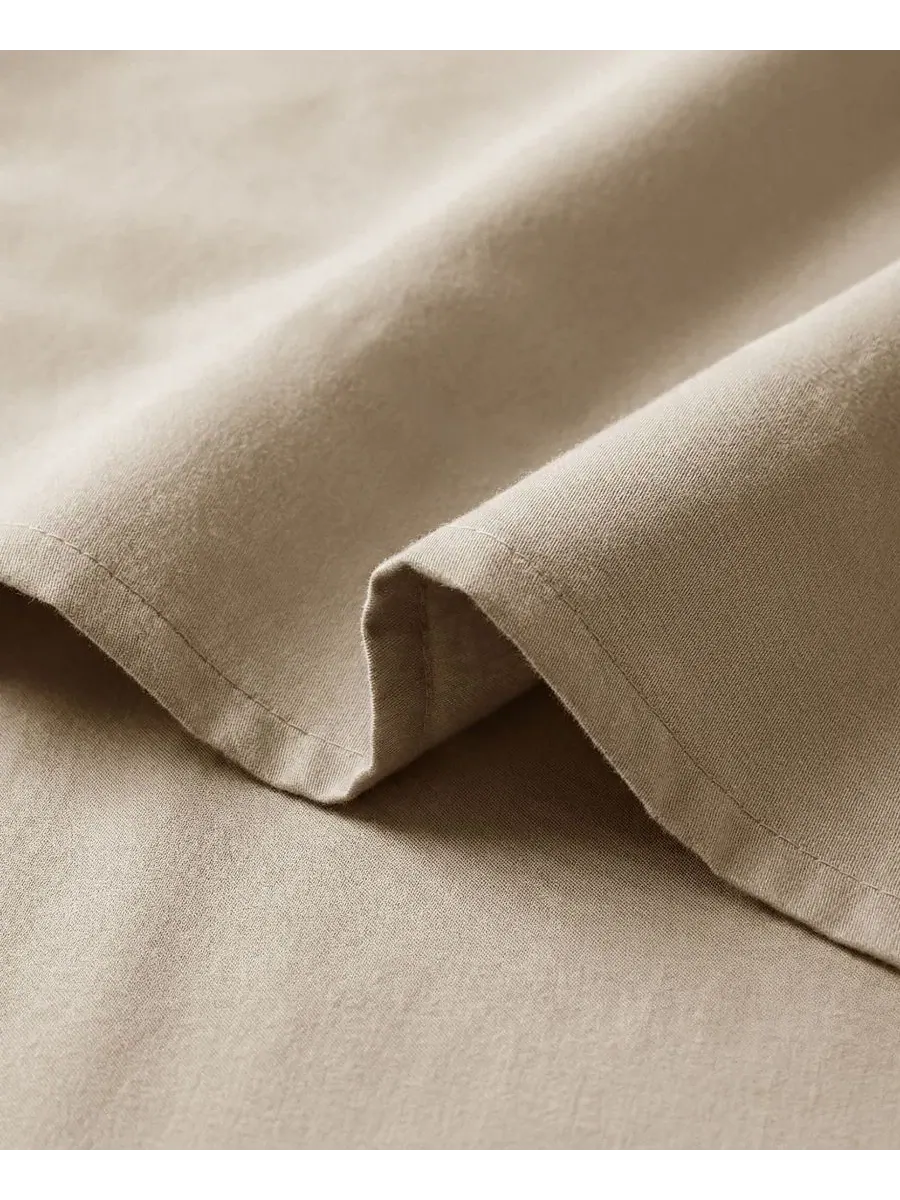 Комплект простыней 2 шт., Twin XL, из полиэстера Southshore Fine Linens — изображение 5 из 5, тауп