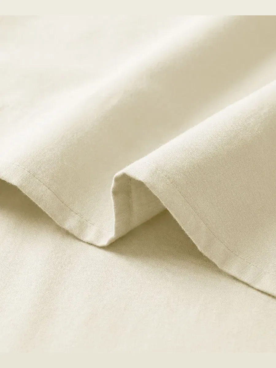 Комплект из 2 простыней Vilano Premium Ultra Soft, Twin XL Southshore Fine Linens — изображение 5 из 5, бежевый