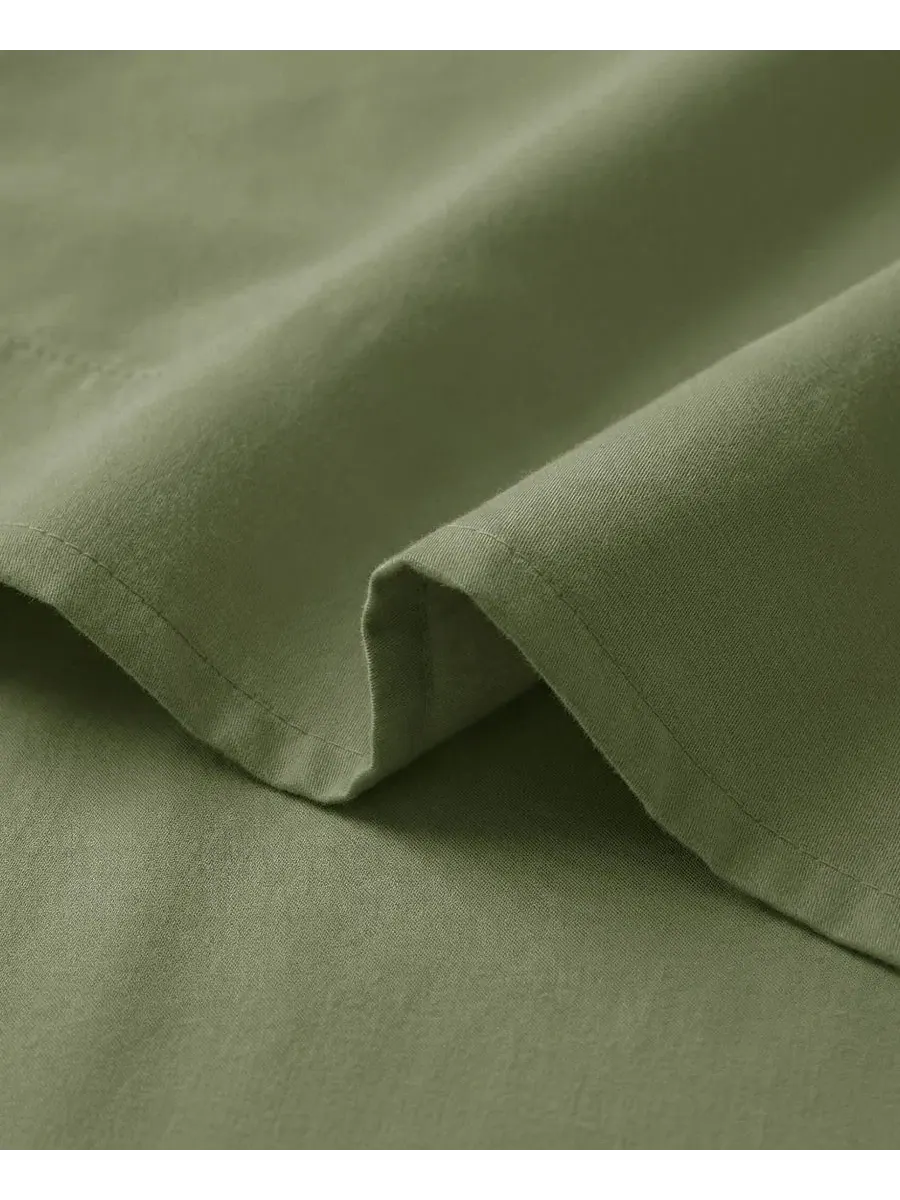Комплект плоских простыней (2 шт.), Twin XL Southshore Fine Linens — изображение 5 из 5, зеленый