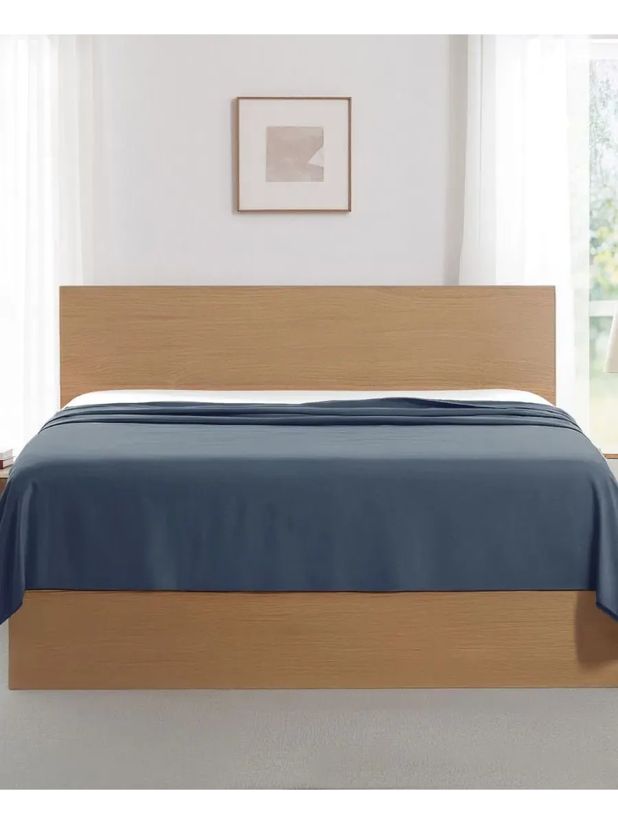 Комплект простыней 2 шт., Twin XL, 168×259 см, 100% полиэстер Southshore Fine Linens — изображение 2 из 5, синий