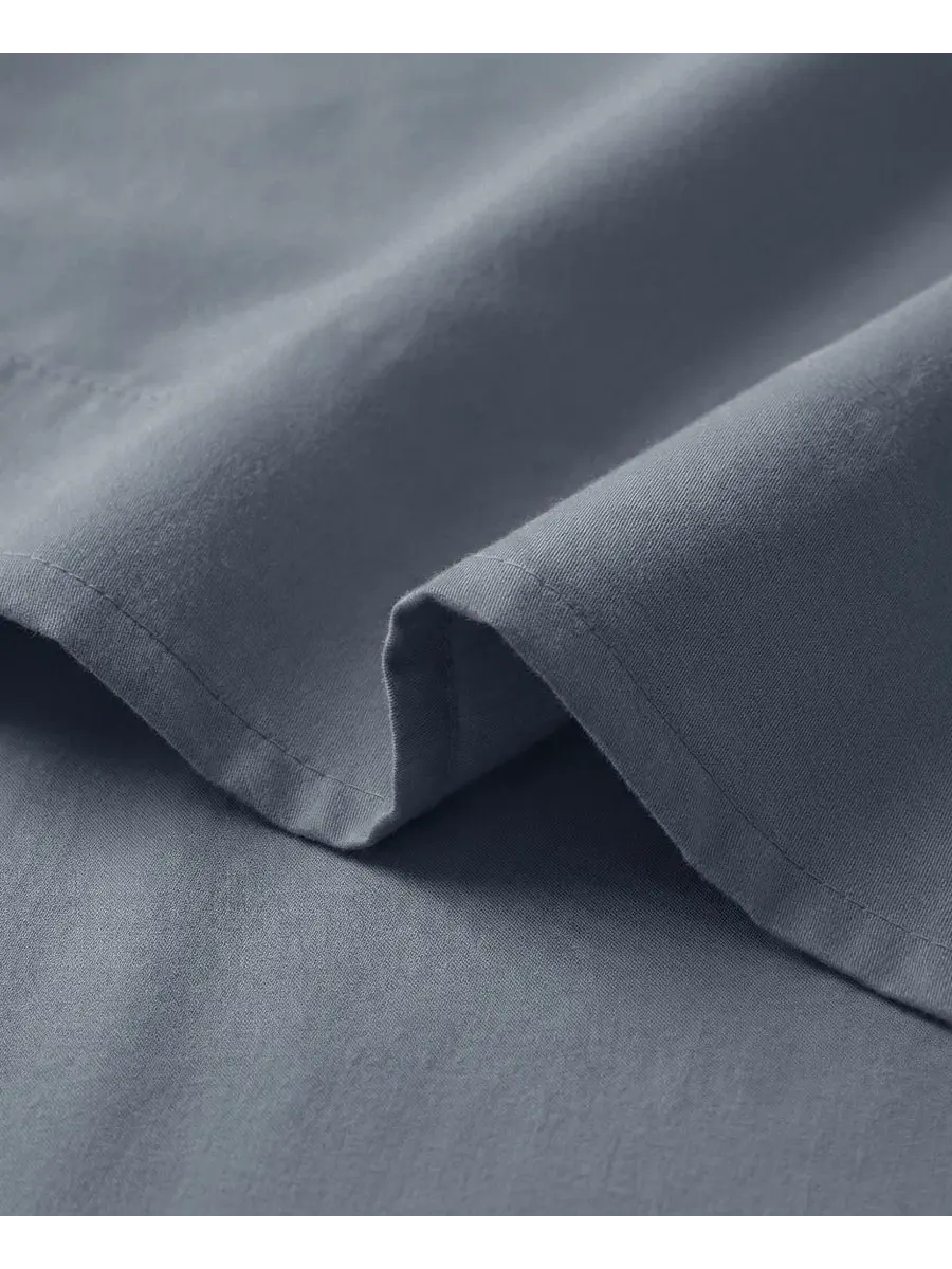 Комплект плоских простыней 2 шт., Twin XL Southshore Fine Linens — изображение 5 из 5, синий