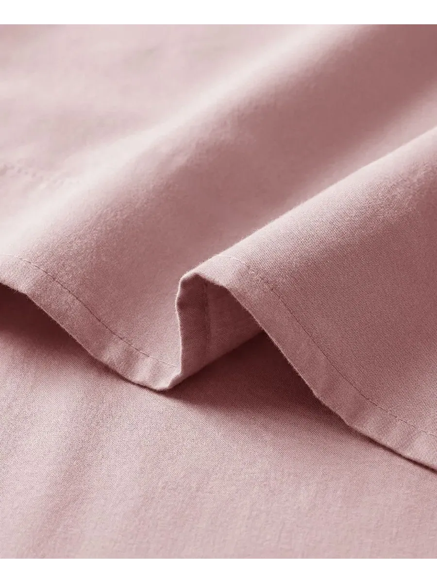 Комплект простыней Vilano 2 шт., Twin XL Southshore Fine Linens — изображение 5 из 5, розовый
