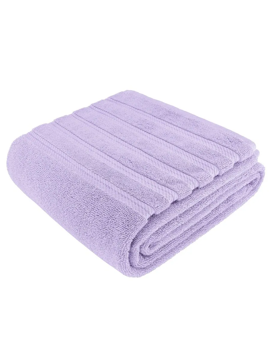 Банное полотенце Edison Luxury из 100% турецкого хлопка, 35"x70" American Soft Linen — изображение 1 из 5, фиолетовый