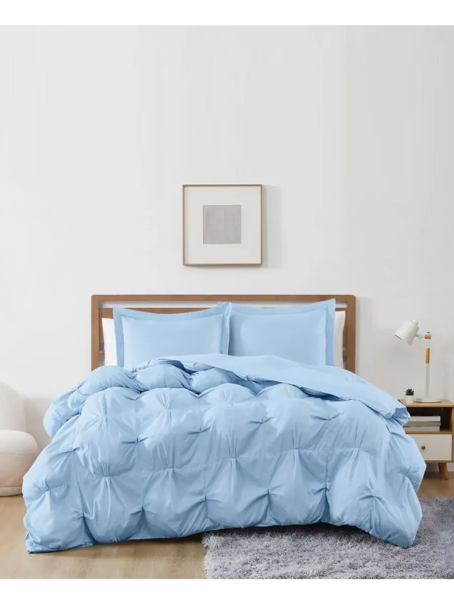 Комплект постельного белья Cloud Puffer из 2 предметов, размер Twin/Twin XL Truly Soft — изображение 2 из 5, синий