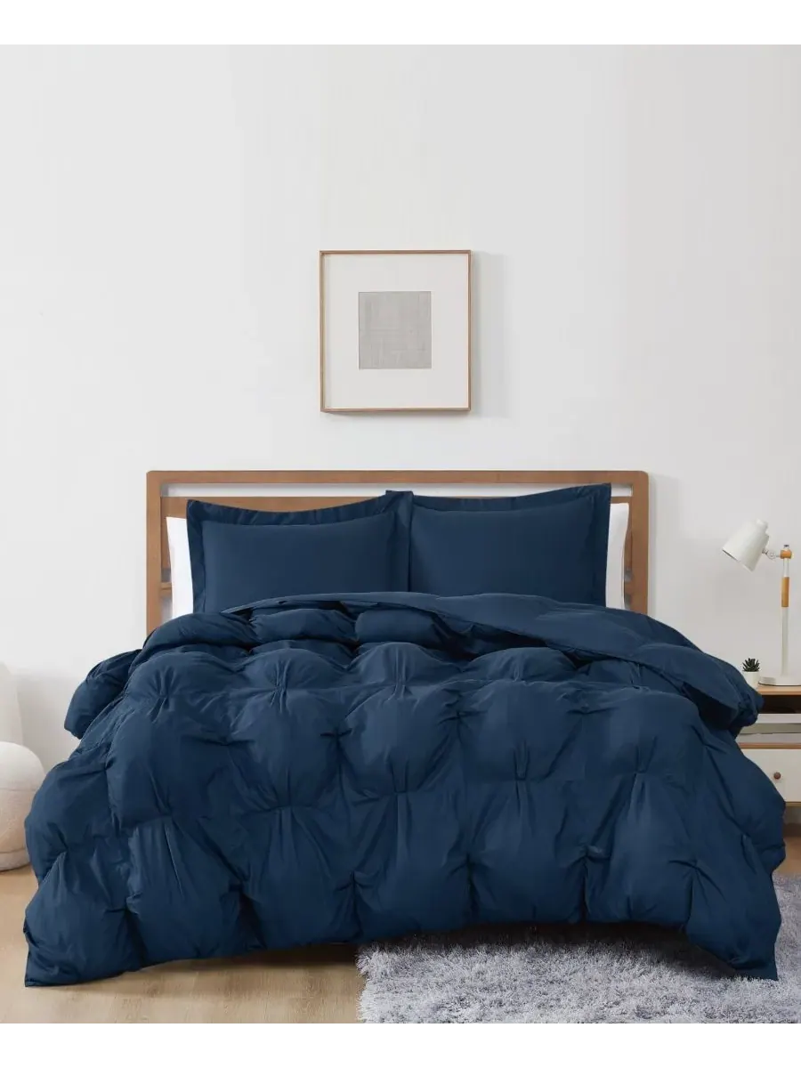 Комплект постельного белья Cloud Puffer из 2 предметов, размер Twin/Twin XL Truly Soft — изображение 2 из 5, темно-синий