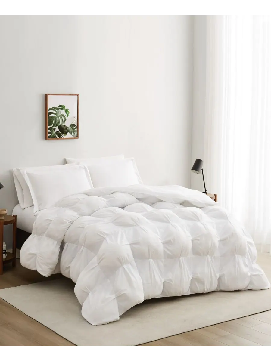 Комплект постельного белья Cloud Puffer из 2 предметов, размер Twin/Twin XL Truly Soft — изображение 1 из 6, белый