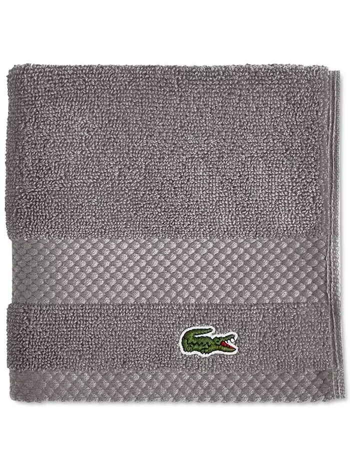 Набор полотенец Lacoste Home Lacoste Heritage Supima из хлопка 6 шт — серый