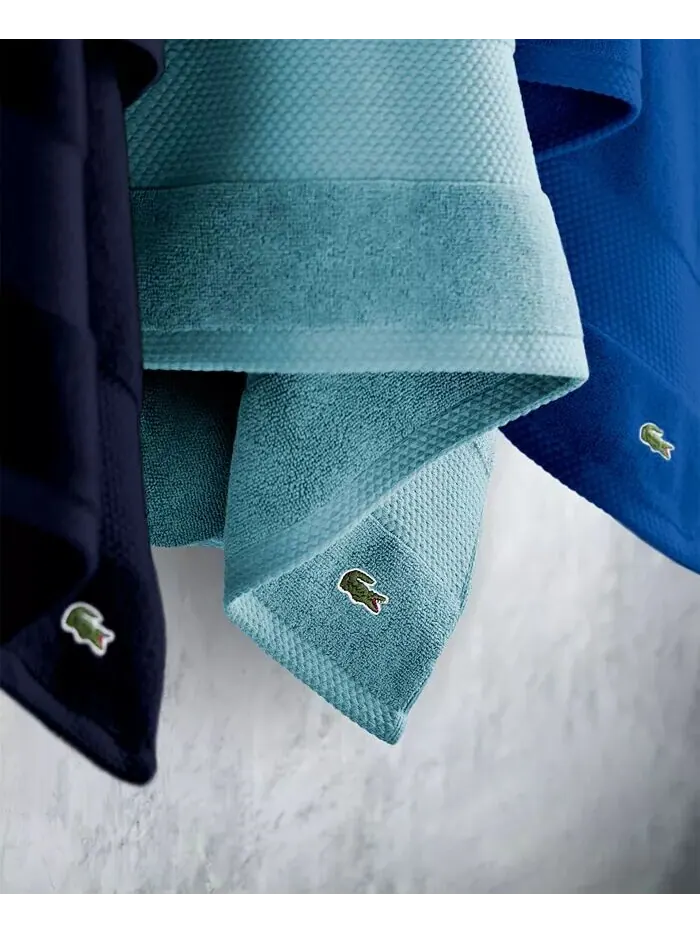 Набор полотенец Lacoste Home Lacoste Heritage Supima антимикробных хлопковых, 6 шт — изображение 11 из 15