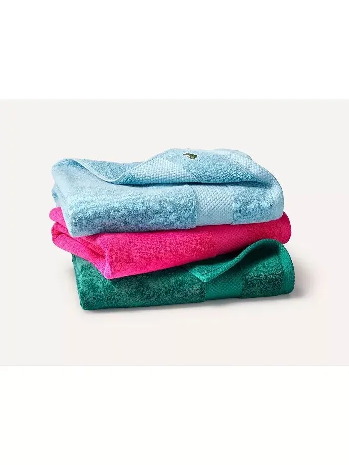 Набор полотенец Lacoste Home Lacoste Heritage Supima антимикробных хлопковых, 6 шт — изображение 15 из 15