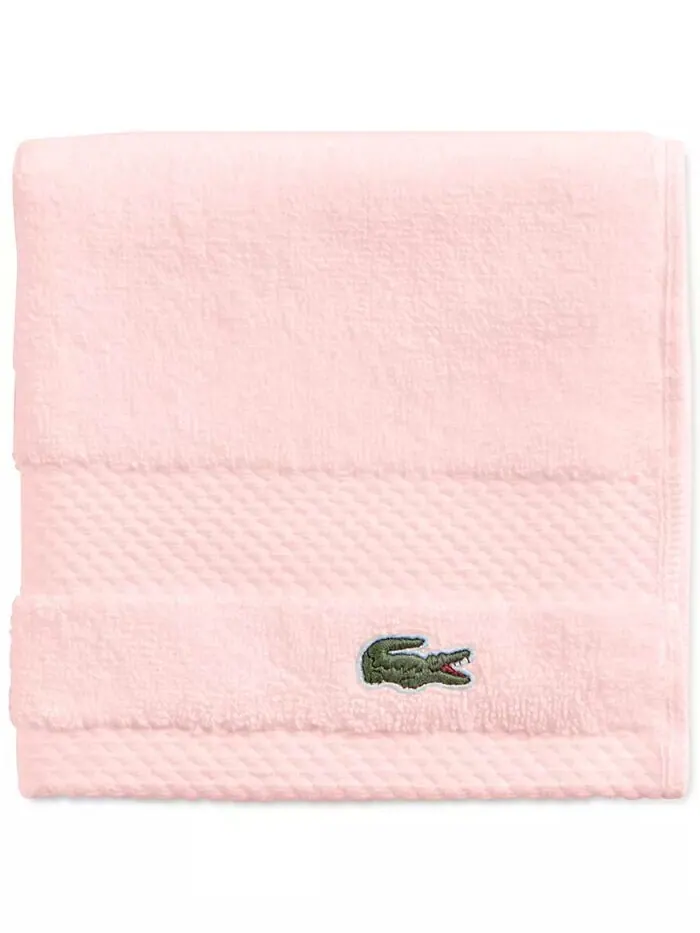 Набор полотенец Lacoste Home Lacoste Heritage Supima антимикробных хлопковых, 6 шт — изображение 1 из 12, розовый