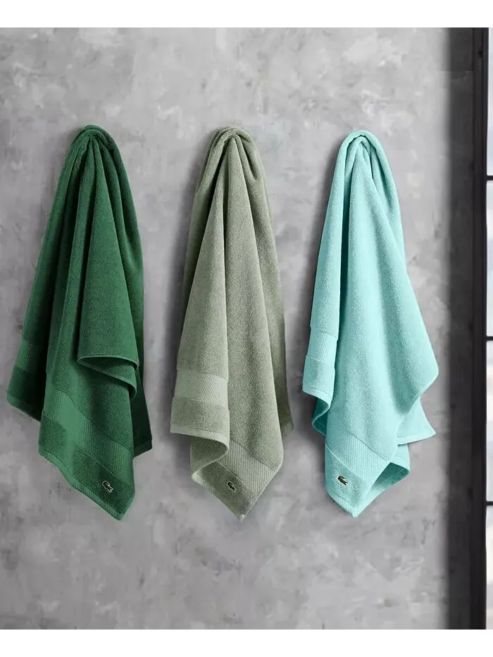 Набор полотенец Lacoste Home Lacoste Heritage Supima из хлопка 6 шт — изображение 11 из 12, микросхема