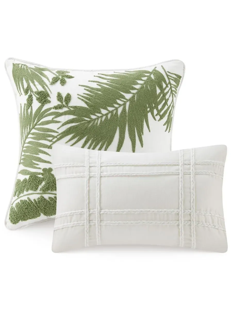 Комплект постельного белья Kiawah Island Cotton, 5 предметов, размер Full/Queen Harbor House — изображение 10 из 10, тауп