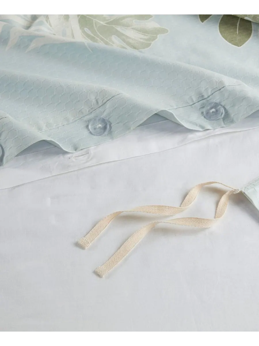Комплект постельного белья Kiawah Island Cotton, 5 предметов, размер Full/Queen Harbor House — изображение 7 из 8, синий