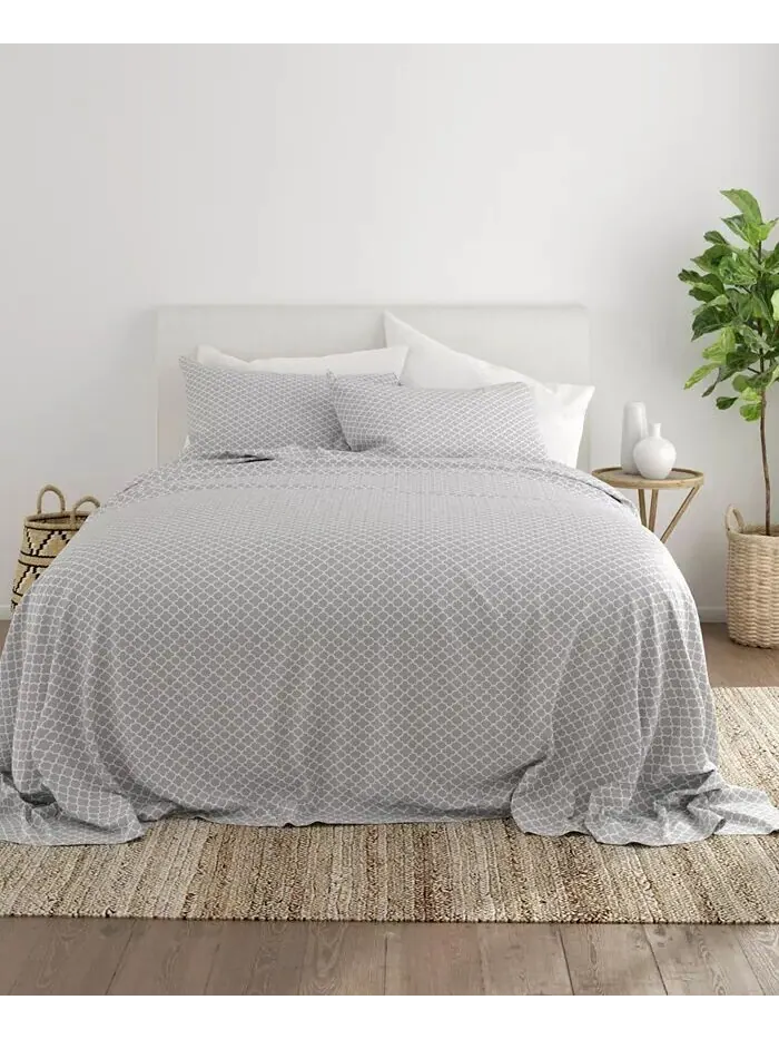 Коллекция вневременной классики от Home Collection Ансамбль ультрамягких простыней премиум-класса с — изображение 2 из 10