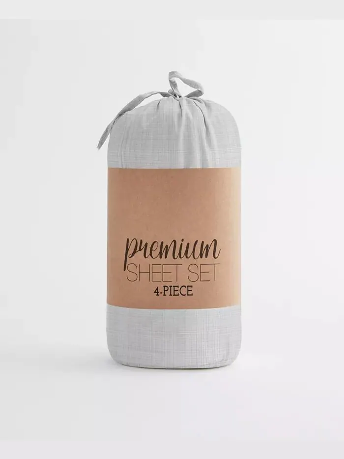 Коллекция вневременной классики от Home Collection Ансамбль ультрамягких простыней премиум-класса с — изображение 5 из 9