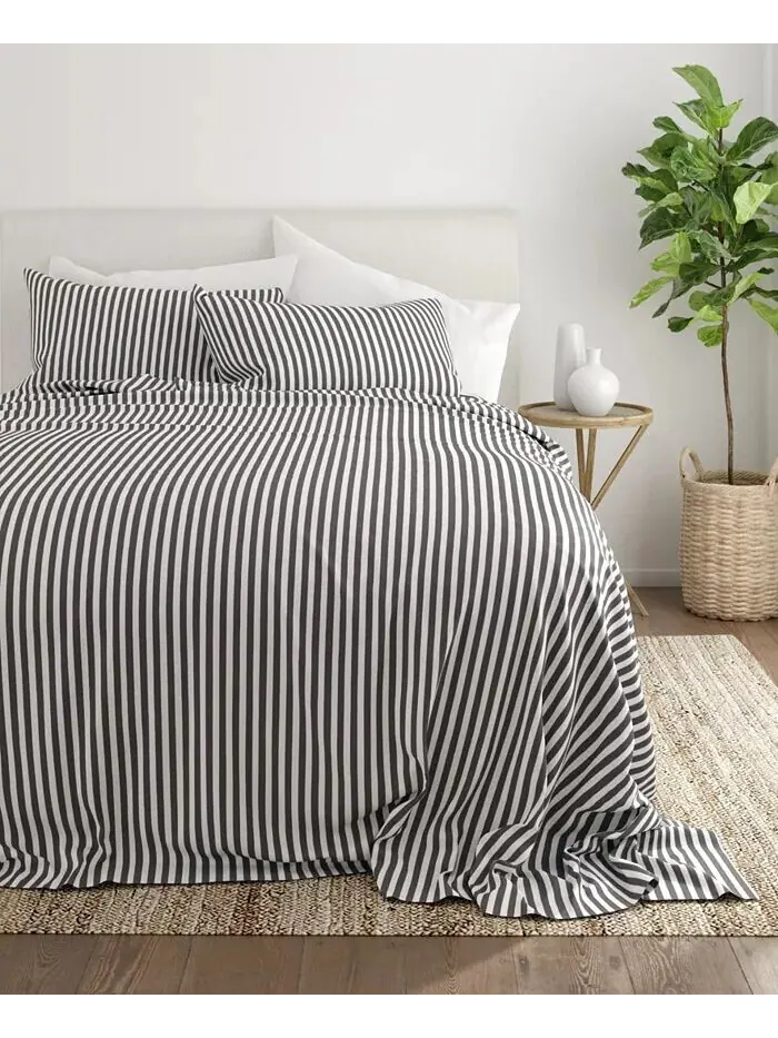 Коллекция вневременной классики от Home Collection Ансамбль ультрамягких простыней премиум-класса с — изображение 4 из 9