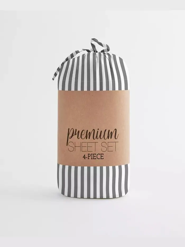 Коллекция вневременной классики от Home Collection Ансамбль ультрамягких простыней премиум-класса с — изображение 5 из 9