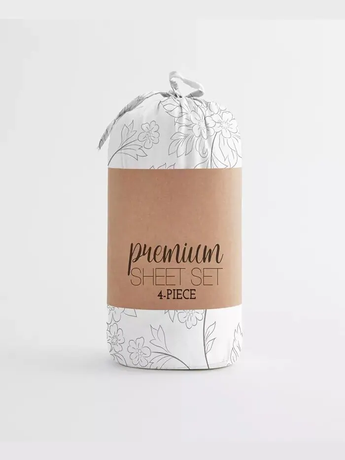 Коллекция вневременной классики от Home Collection Ансамбль ультрамягких простыней премиум-класса с — изображение 5 из 9