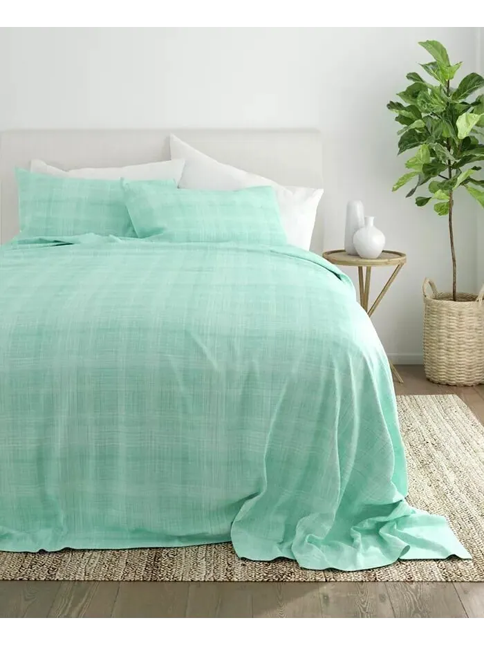 Коллекция вневременной классики от Home Collection Ансамбль ультрамягких простыней премиум-класса с — изображение 4 из 10