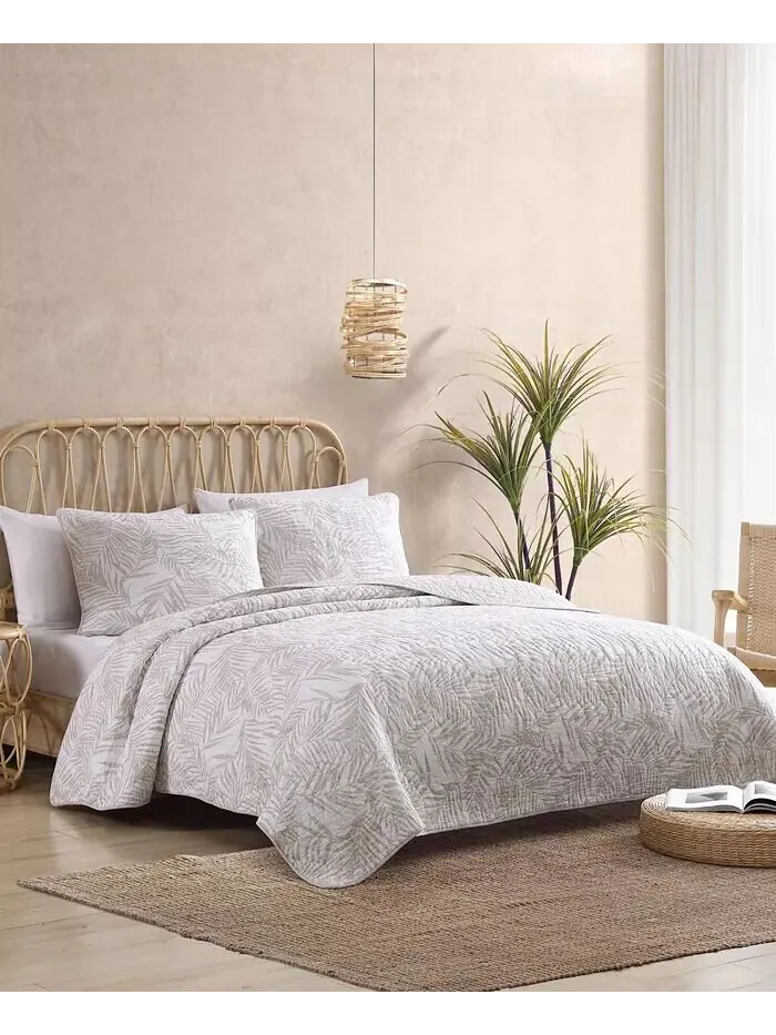 Комплект одеял Tommy Bahama Palm Day Tommy Bahama Home — изображение 1 из 9, бежевый