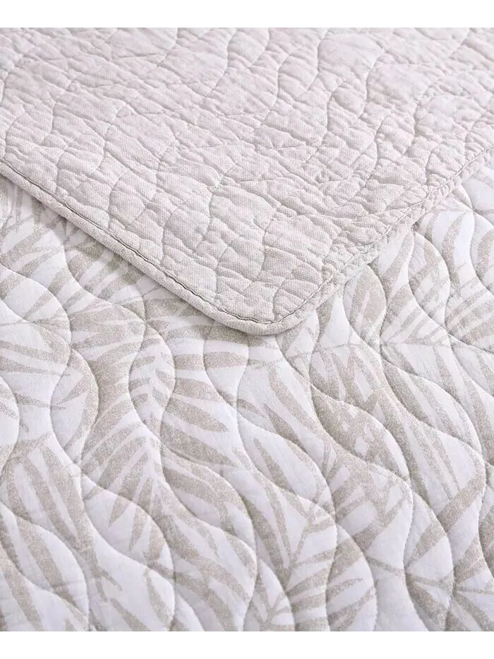 Комплект одеял Tommy Bahama Palm Day Tommy Bahama Home — изображение 4 из 9, бежевый