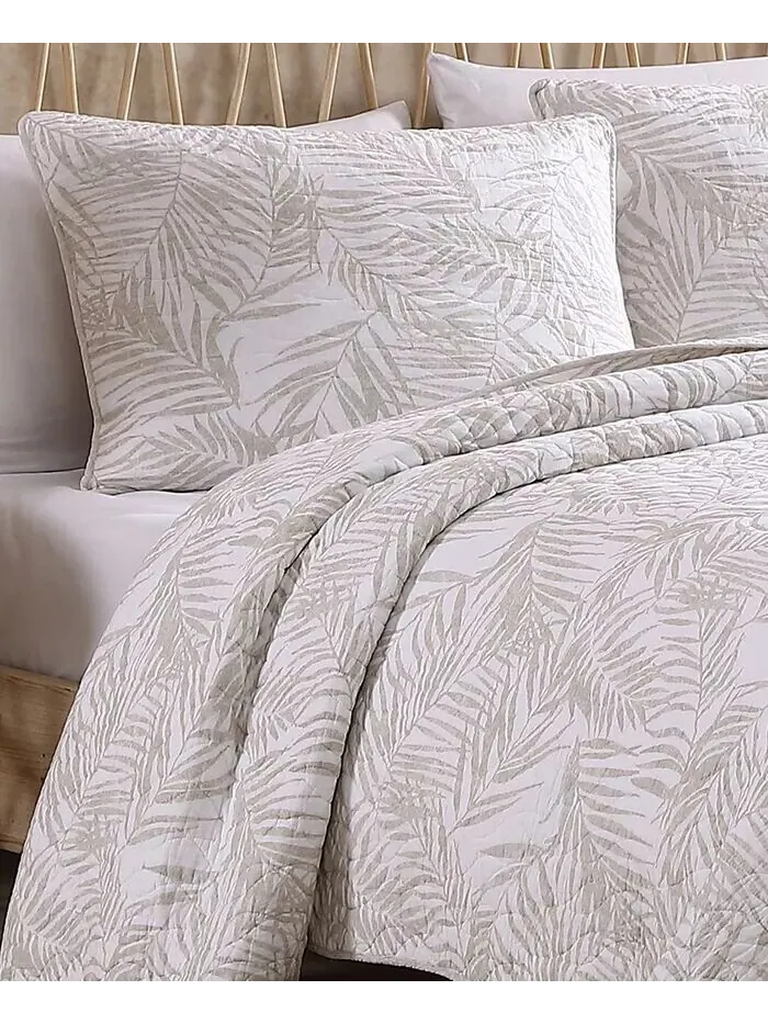 Комплект одеял Tommy Bahama Palm Day Tommy Bahama Home — изображение 7 из 9, бежевый