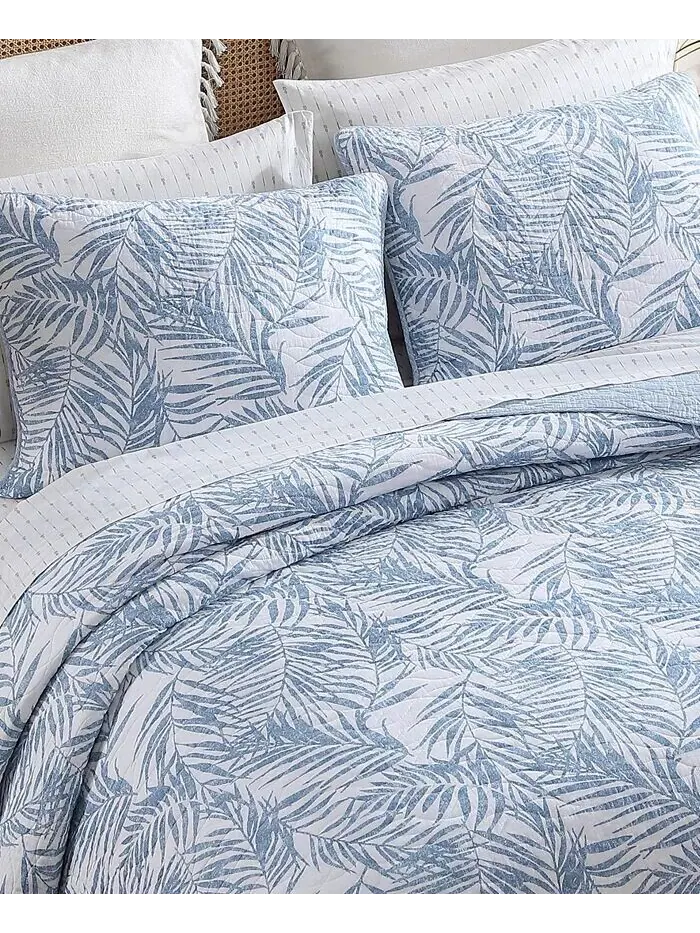 Комплект одеял Tommy Bahama Palm Day Tommy Bahama Home — изображение 5 из 8, синий