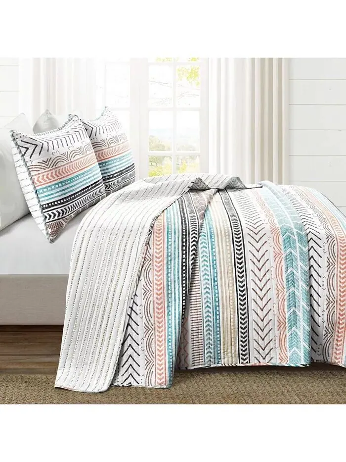 Комплект одеял Hygge Geo Lush Décor — изображение 7 из 8, мульти