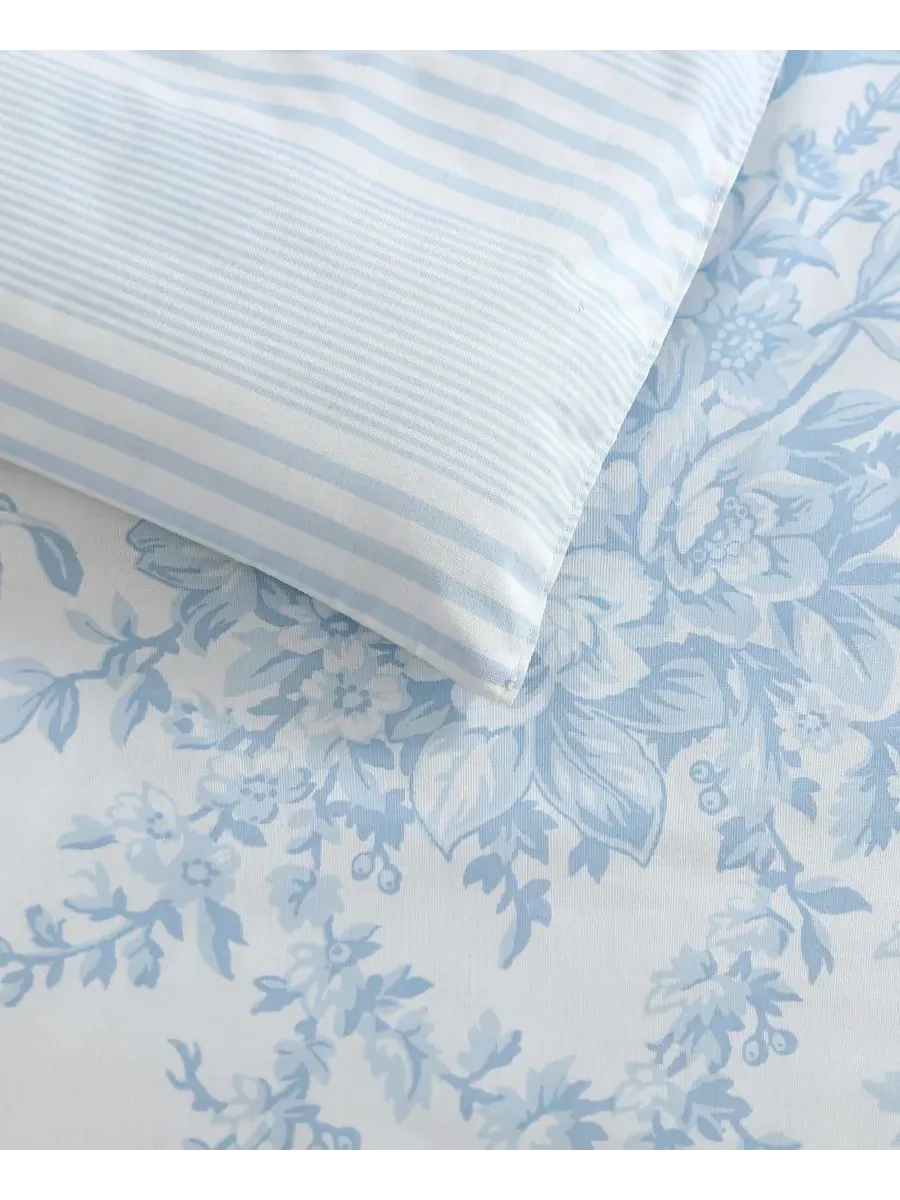 Комплект постельного белья Bedford Cotton, 3 предмета, двусторонний, размер King Laura Ashley — изображение 4 из 9