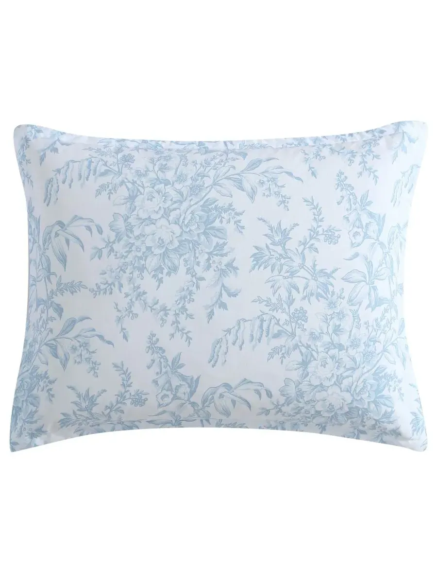 Комплект постельного белья Bedford Cotton, 3 предмета, двусторонний, размер King Laura Ashley — изображение 7 из 9