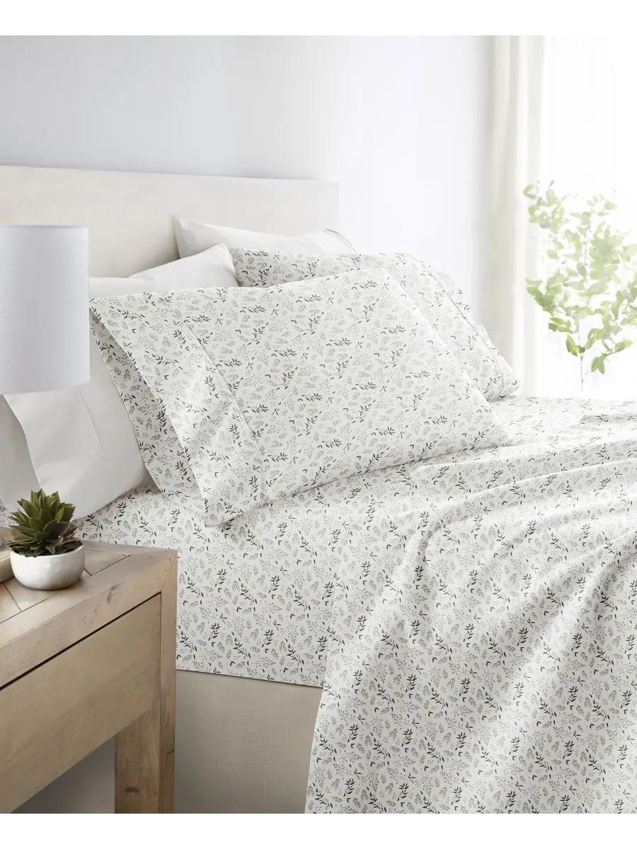 Комплект постельного белья Delicate Blossoms из 4 предметов, размер California King ienjoy Home — изображение 4 из 4