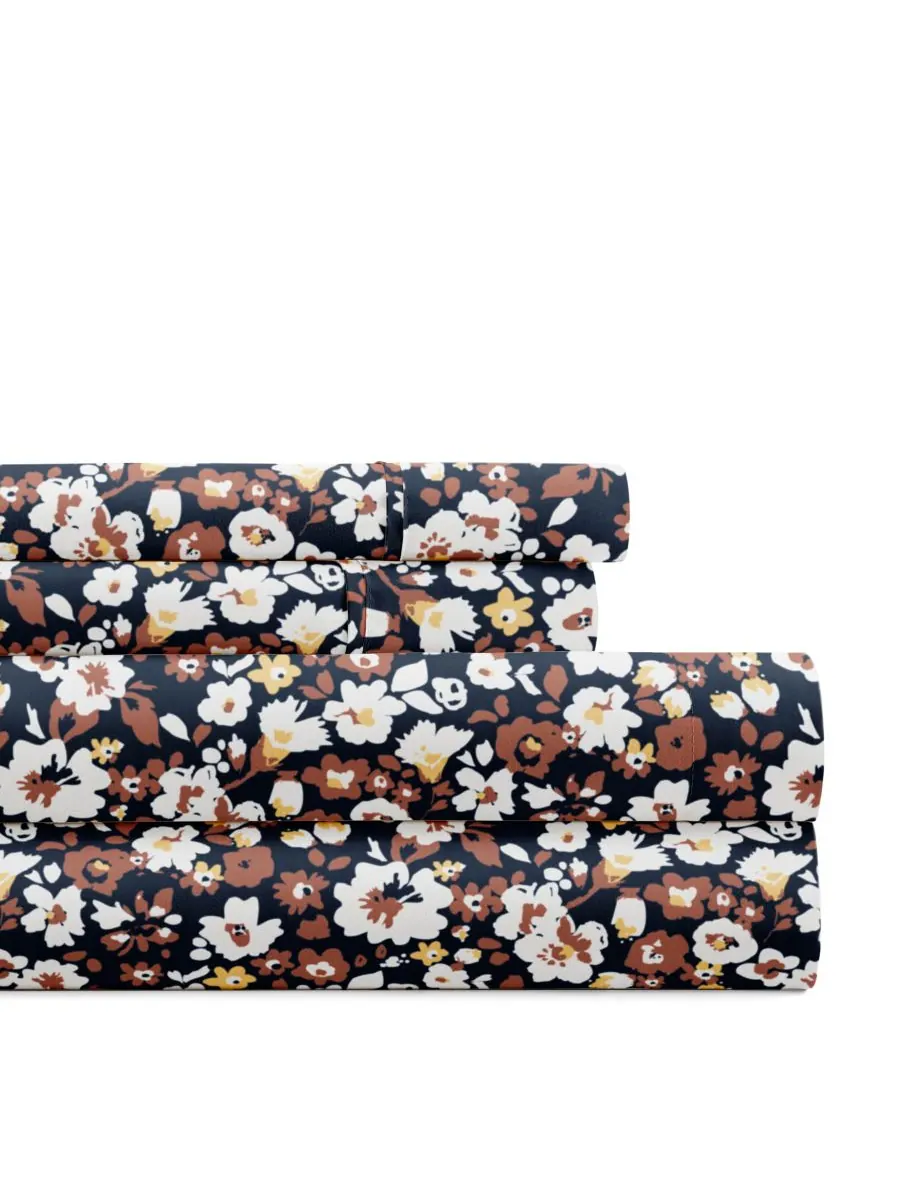 Комплект постельного белья Delicate Blossoms из 4 предметов, размер California King ienjoy Home — изображение 4 из 4